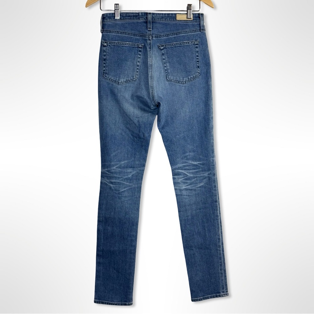 AG Adriano Goldschmied The Sophia High Rise Skinny Jeans Medium Wash Size 27R - Picture 3 of 11
